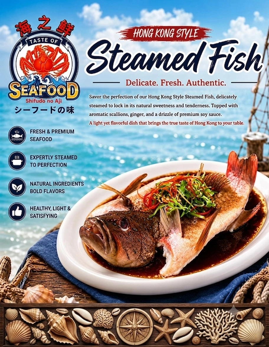 Hong Kong Style Steamed Fish